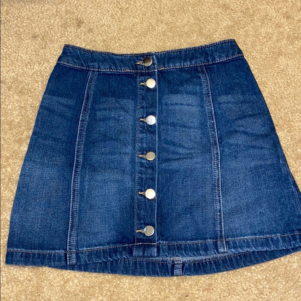 Button down Skirt